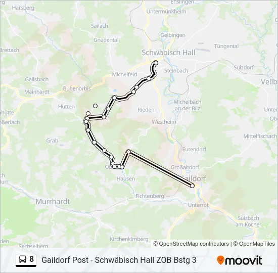 8  Line Map