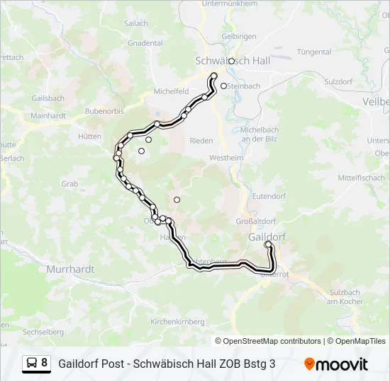8  Line Map