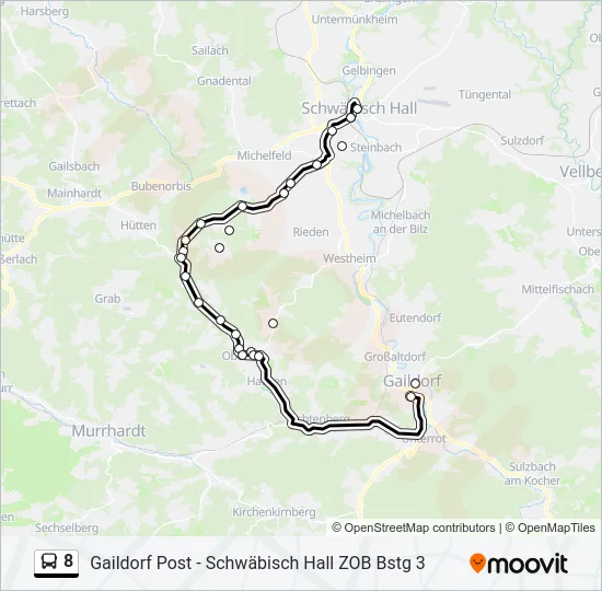8  Line Map