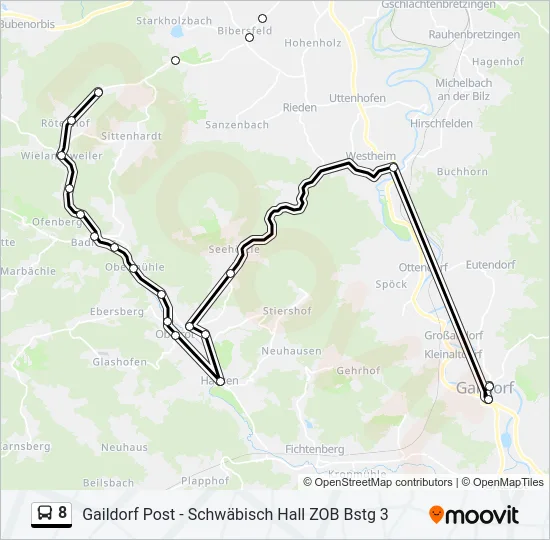 8  Line Map