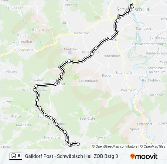 8  Line Map