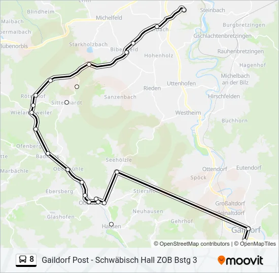 8  Line Map