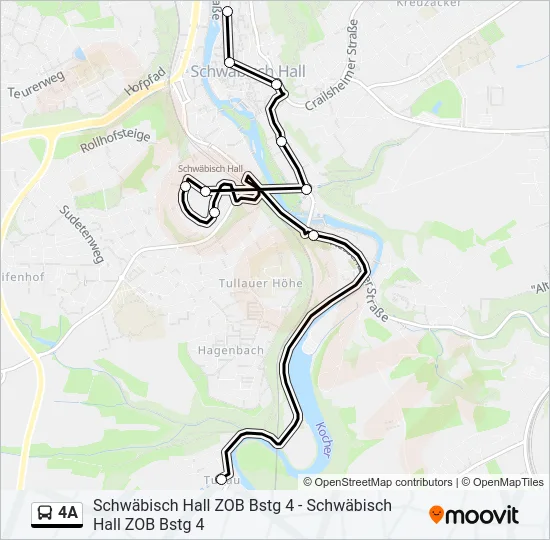 4A  Line Map