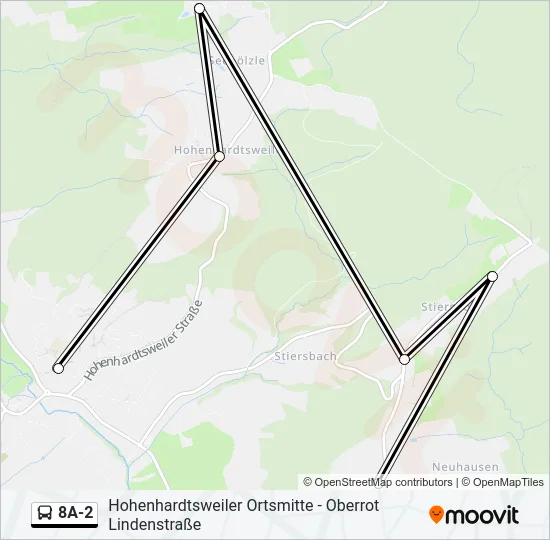  8A-2: карта маршрута