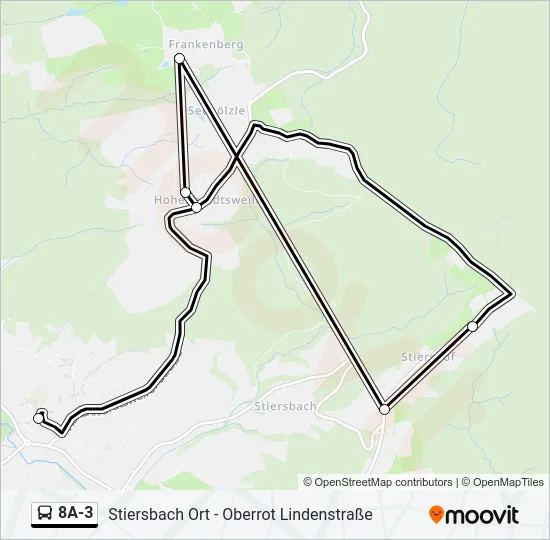 8A-3  Line Map