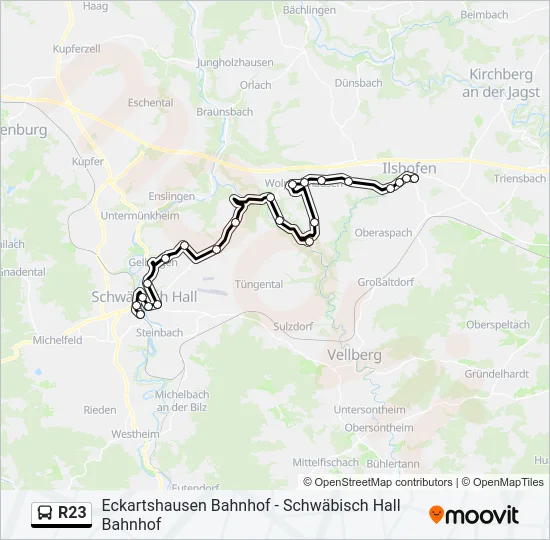 R23  Line Map