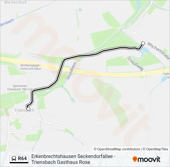 R64  Line Map