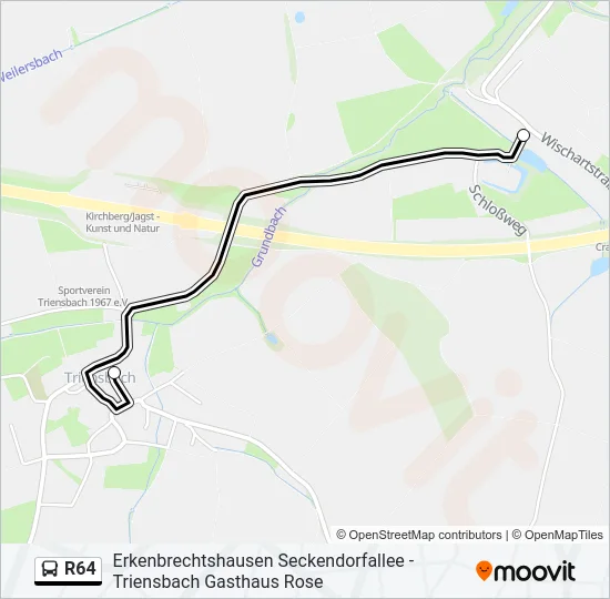 R64  Line Map