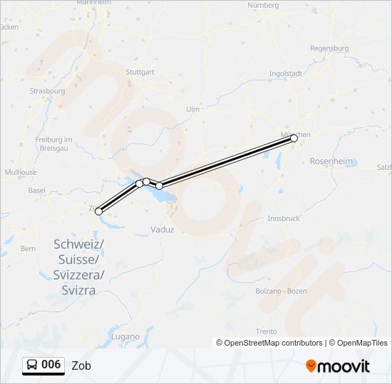 006 Bus Line Map