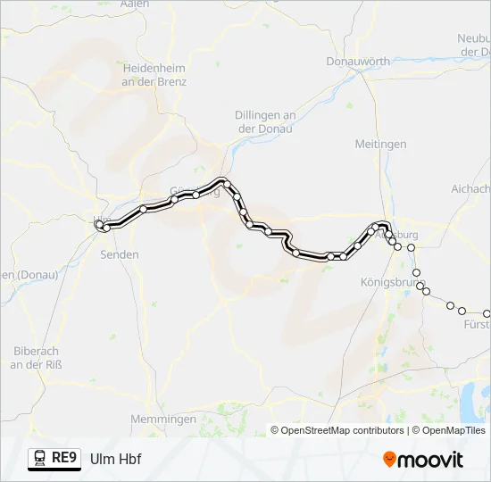 RE9  Line Map