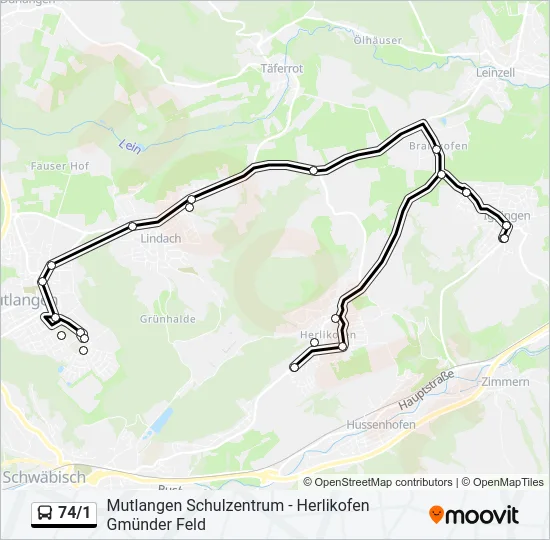 74/1  Line Map