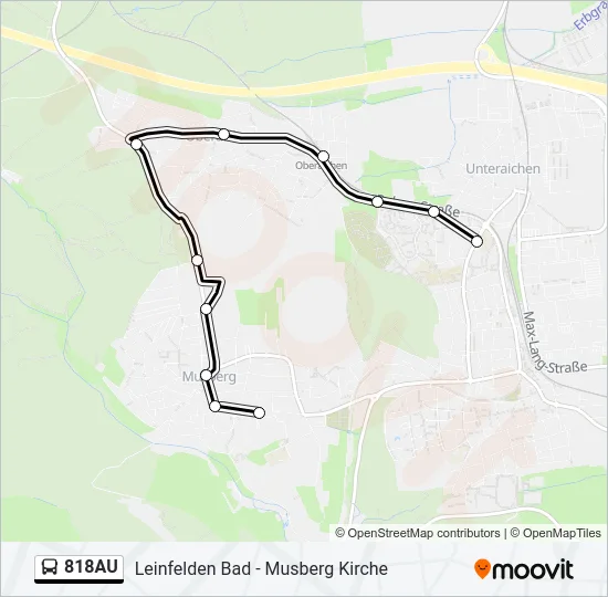 818AU  Line Map