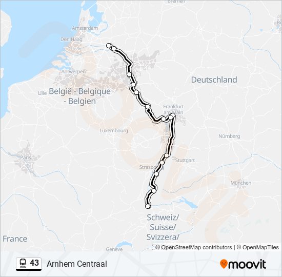 43  Line Map