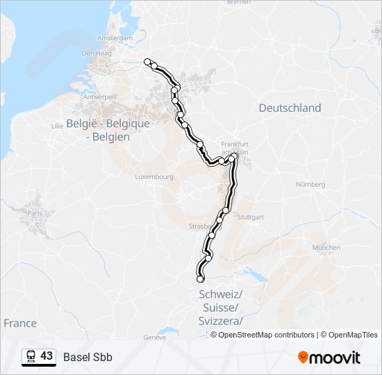 43  Line Map