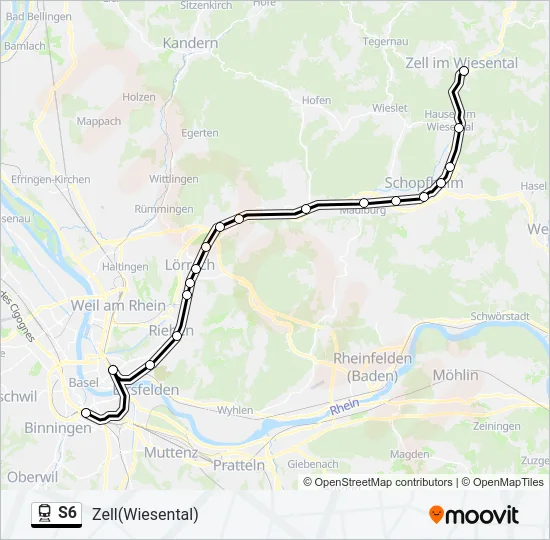S6  Line Map