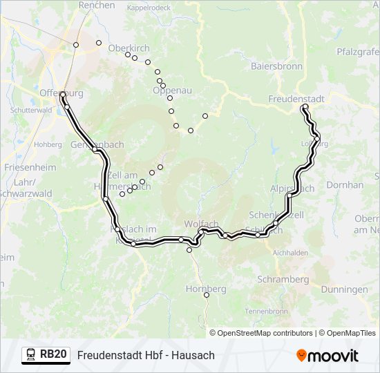 RB20  Line Map