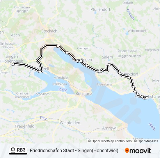 RB3 Train Line Map