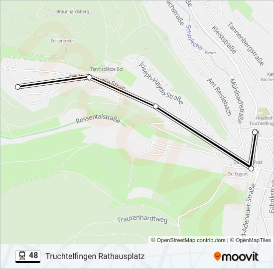 48 Train Line Map