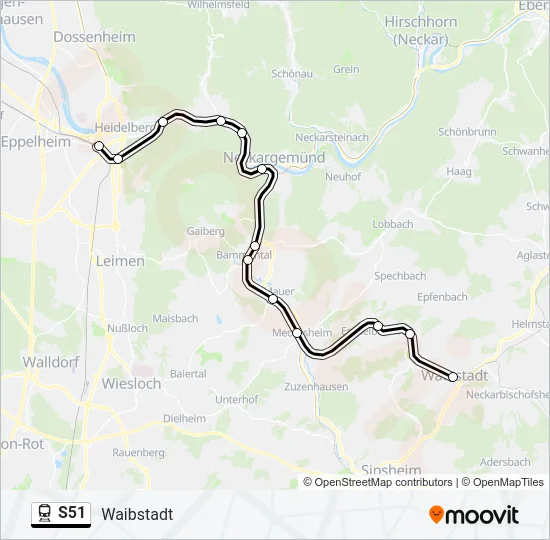 S51  Line Map