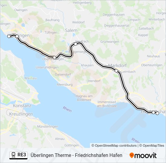 RE3  Line Map
