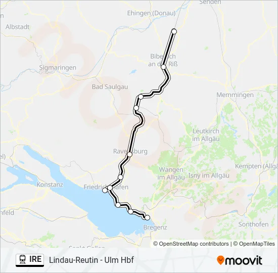 IRE  Line Map