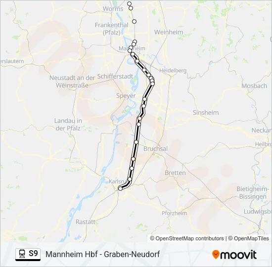 S9  Line Map