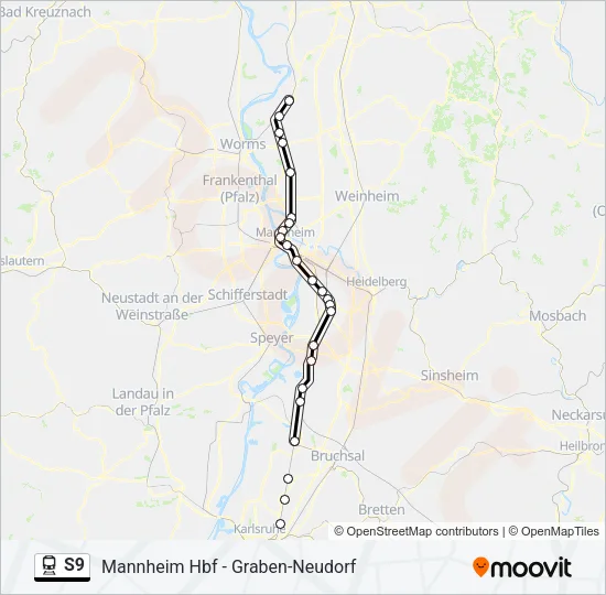 S9  Line Map