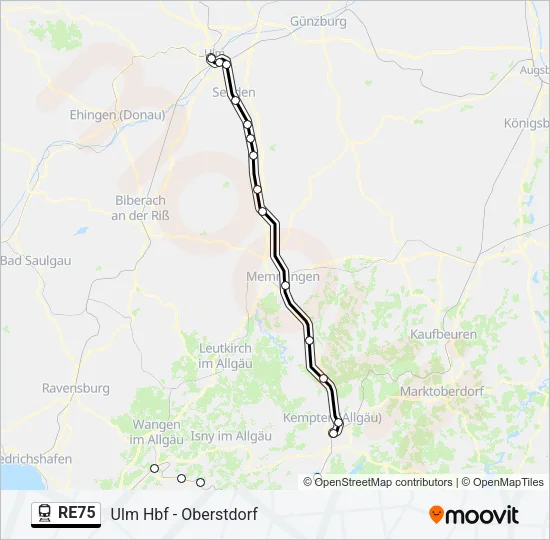 RE75  Line Map