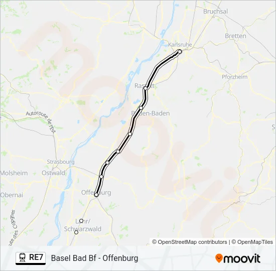 RE7  Line Map