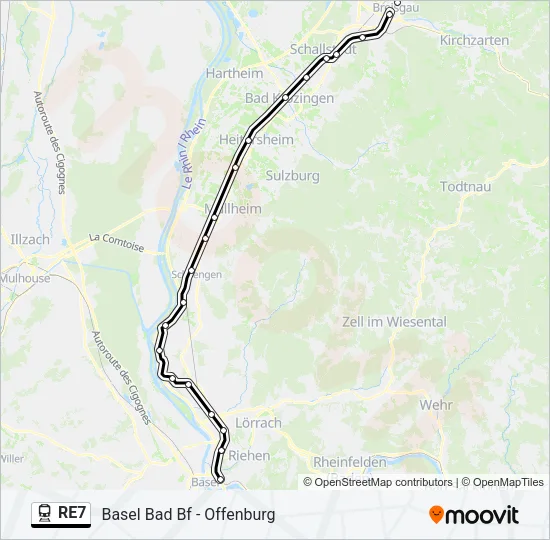RE7  Line Map