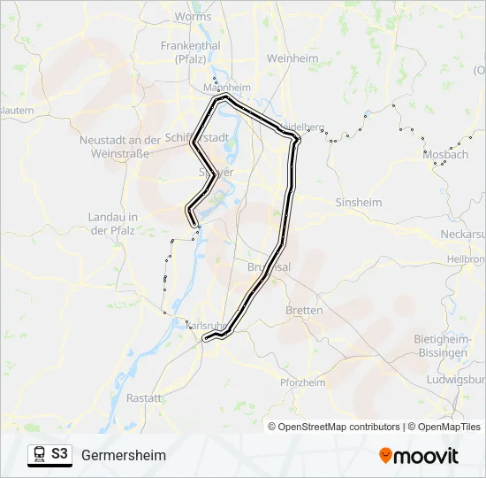 S3  Line Map