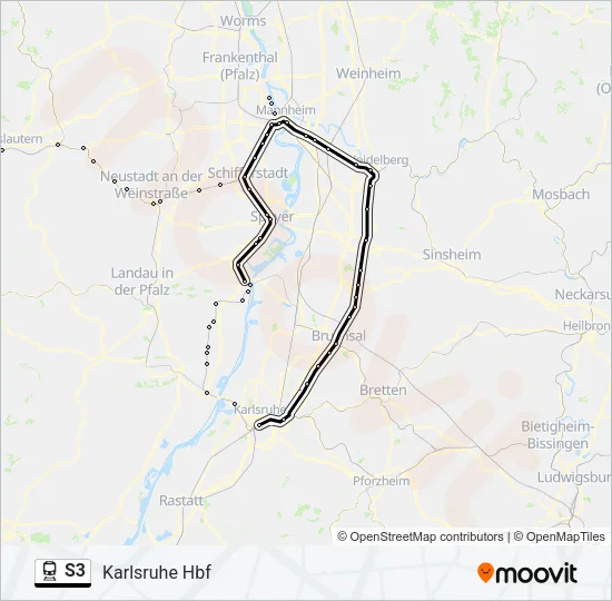 S3  Line Map