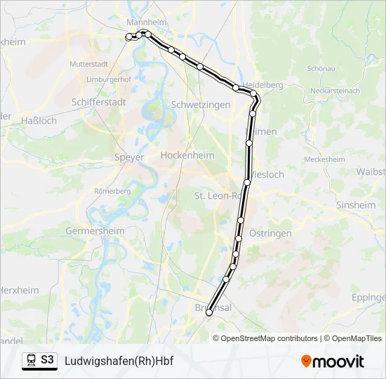 S3  Line Map