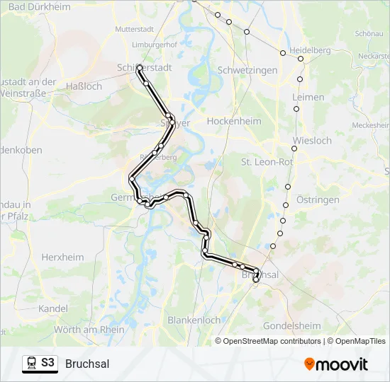 S3  Line Map