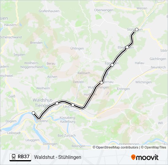 RB37  Line Map