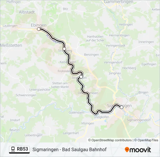 RB53  Line Map