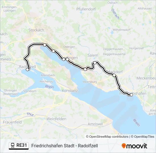 RE31  Line Map