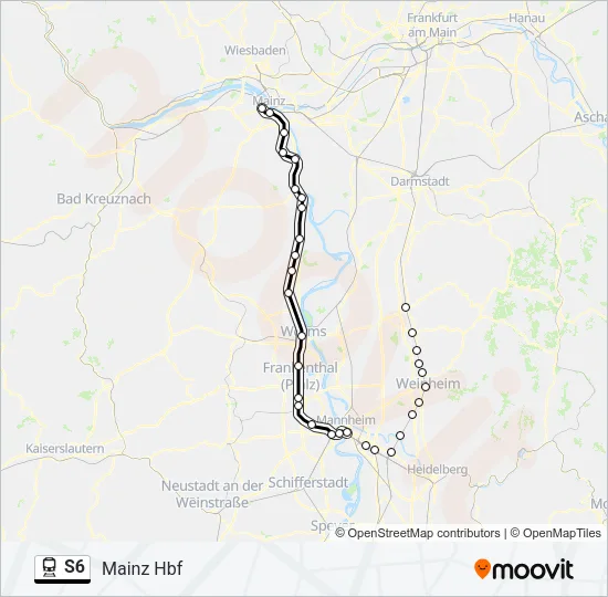 S6  Line Map