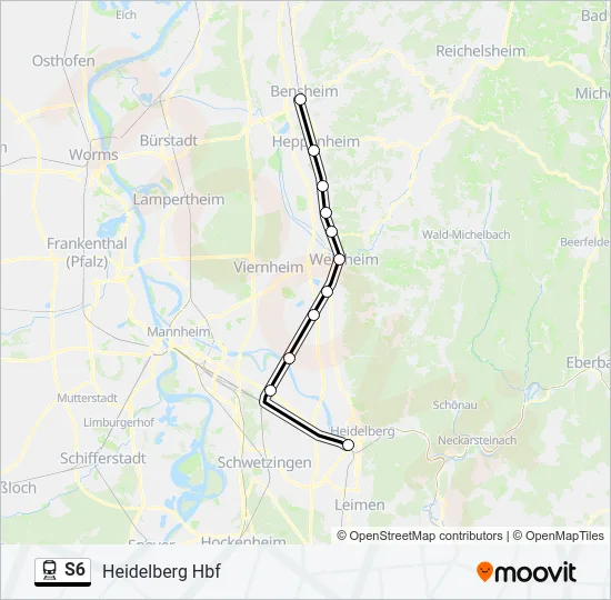 S6  Line Map