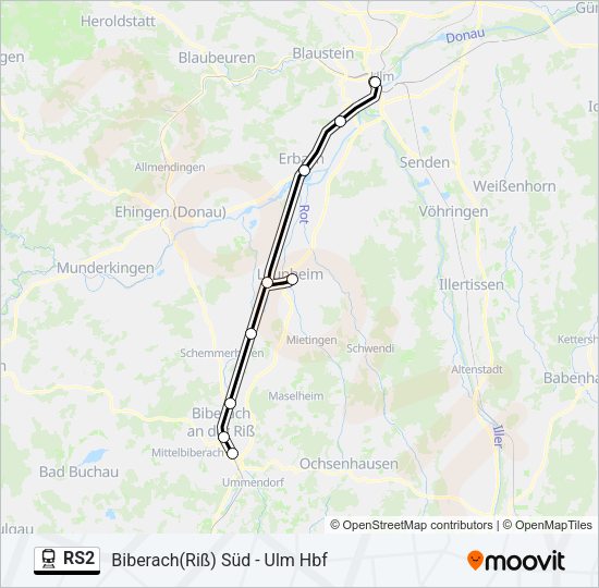 RS2  Line Map