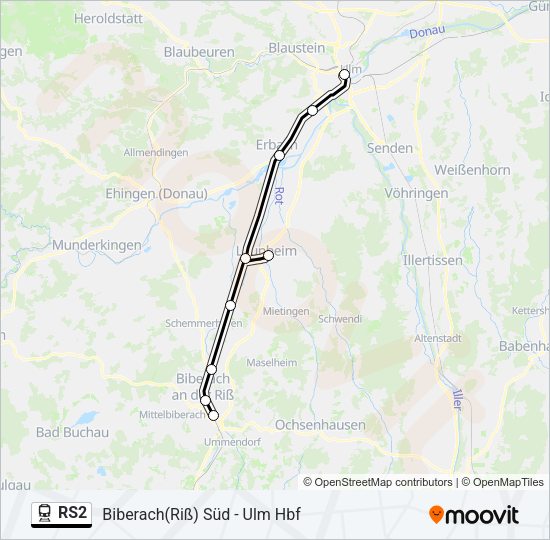 RS2  Line Map