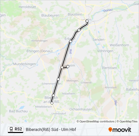 RS2  Line Map