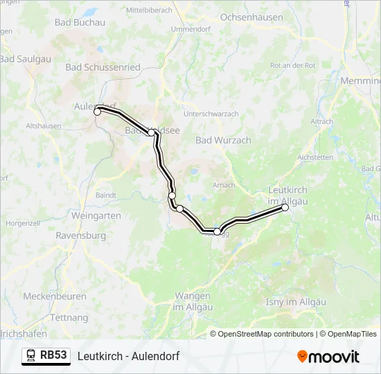 RB53  Line Map