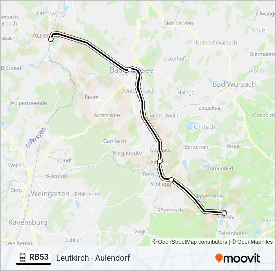 RB53  Line Map