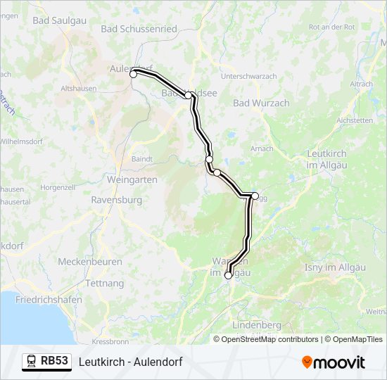 RB53  Line Map