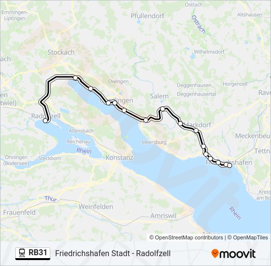 RB31  Line Map