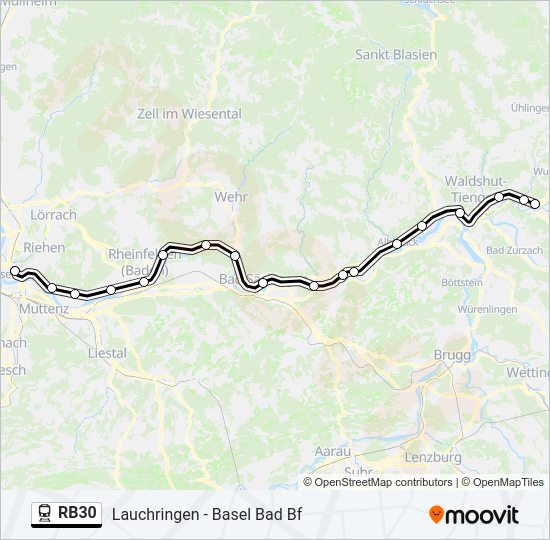RB30  Line Map