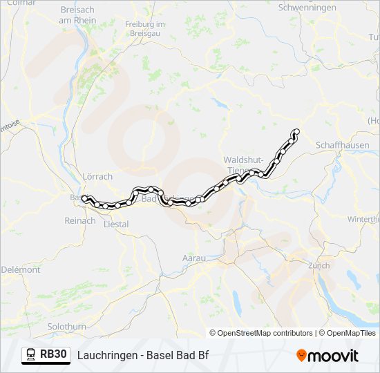 RB30  Line Map