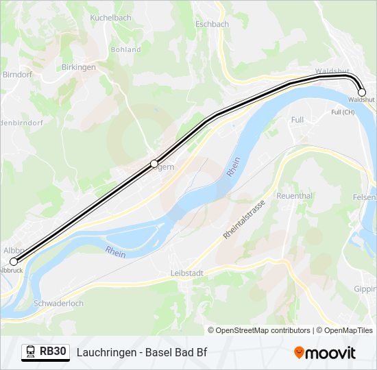 RB30  Line Map