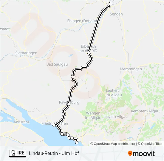 IRE  Line Map
